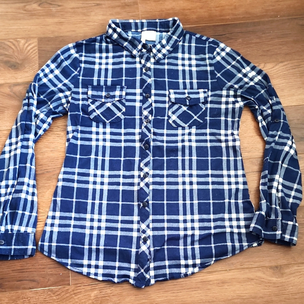 Passport Plaid Long Sleeve